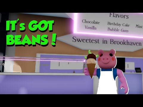 GEORGE GETS a JOB IN BROOKHAVEN (NEW BEAN ICE CREAM FLAVOR) | A BROOKHAVEN RP STORY