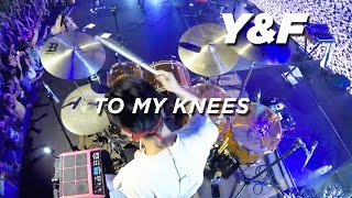 To My Knees | DRUMS | Hillsong Y&amp;F Live
