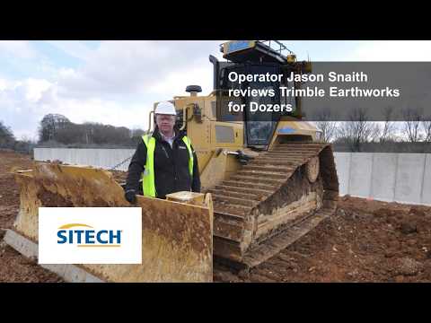 Experienced operator Jason Snaith on the new Trimble Earthworks system