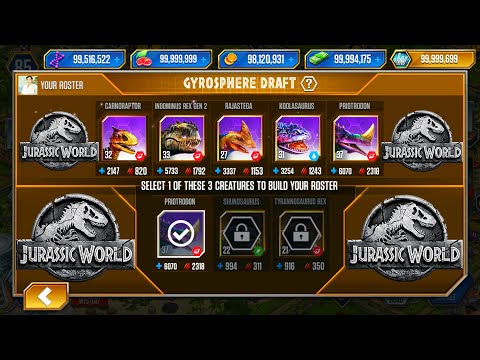 GYROSPHERE VICTORY PACK (VIP) - JURASSIC WORLD THE GAME