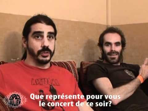 Interview des ED MUDSHI  avant leur concert @ au Café Julien, le 18 Juin 2010.