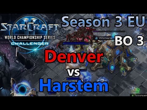 Denver (Z) vs Harstem (P) - WCS Challenger Season 3 - EU Tag 1