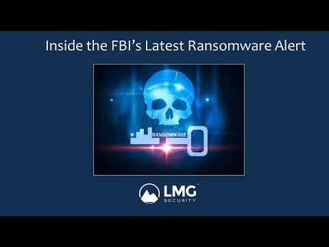 Inside the November FBI Ransomware Alert - See Real Images of Ryuk Ransomware in Action!
