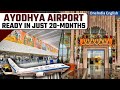 Ayodhya Airport Inauguration Of Maharishi Valmiki International Airport Marks Milestone Oneindia
