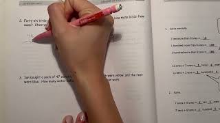 Eureka Math Grade 2 Module 4 Lesson 16 |#mathwithaubrey #homework