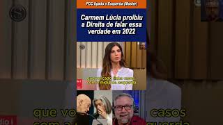 Carmem Lúcia proibiu a Direita de dizer isso em 2022? E a democracia?