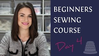 Beginners Sewing Course  - Day 4 (zigzag stitches)
