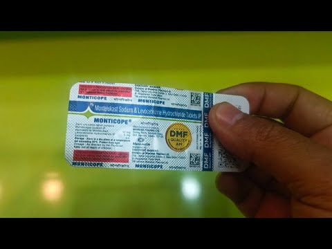 Montelukast Sodium & Levocetirizine Hydrochloride Tablets IP Uses In Hindi | Monticope Tablet