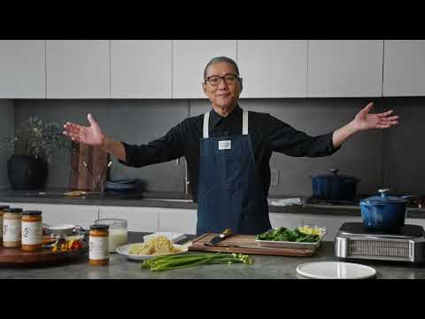 Chef Morimoto Makes Vegan Miso Ramen | Williams Sonoma