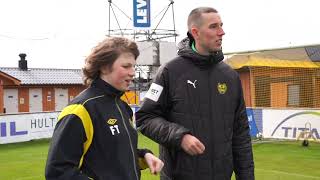 Premiärträning för Mjällby Allstar