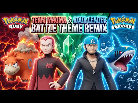 Pokémon Ruby/Sapphire/Emerald - Team Magma & Aqua Leader Battle Theme [EPIC VERSION]