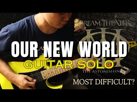 Dream Theater - Our New World (Guitar Solo Cover) by InsideGitara