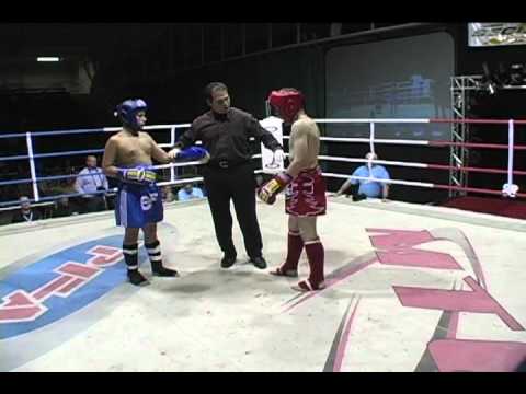 Kickboxing Darren Giestretch vs Darnell Parker Rage Fighting Series - Indestructible-