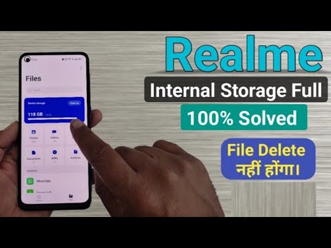 How to solve low storage problem in realme mobile | Internal Storage Full problem 2023