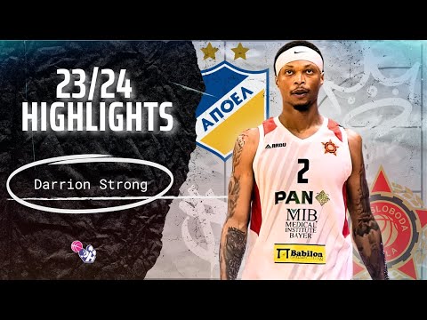 Darrion Strong Highlights 2023/24 || Cyprus & Bosnia Top Leagues || APOEL Nicosia & KK Sloboda Tuzla