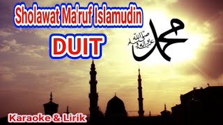 Download lagu Duit Maruf islamudin karaoke cover Hadroh/rebana-emk studio mp3