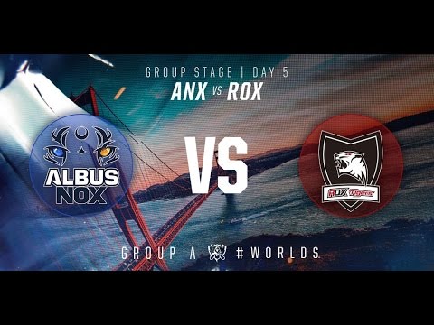 ANX (Albus Nox Luna) vs. ROX (ROX Tigers) - GAME HIGHLIGHTS - D5 - 2016 WORLD CHAMPIONSHIP