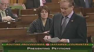 IN THE HOUSE ~ Presenting petitions to provide visa free travel from Serbia