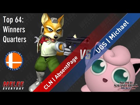 Show Me Your Moves 19 - CLN | AbsentPage (Fox) vs. UGS | Michael (Jigglypuff) - SSBM