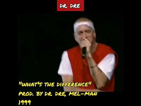 ᔑample Video: What's The Difference by Dr. Dre ft Xzibit + Eminem (1999)