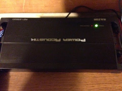 power acoustik rz1-2300 unboxing/review