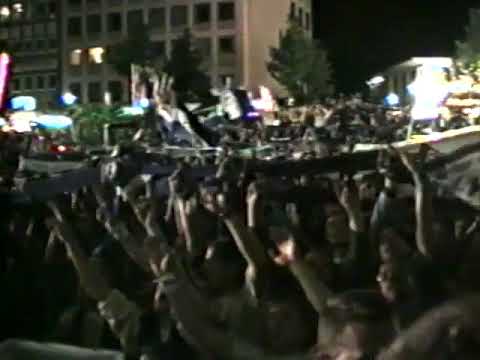 DSC Arminia Bielefeld Aufstieg 1995 Aufstiegsfeier