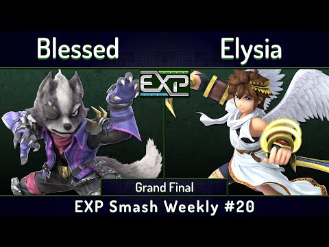 EXP SW # 20 | Blessed (Wolf) vs Elysia (Pit) | Grand Finals | SSBU Ultimate Tournament