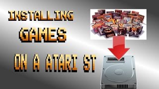 Using the Atari ST Harddrive