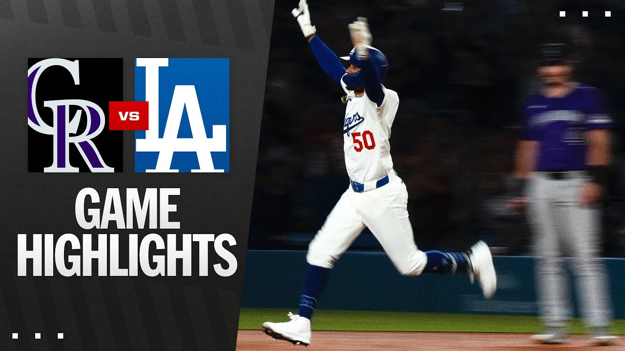 Rockies vs. Dodgers Game Highlights (9/9/25) | MLB Highlights