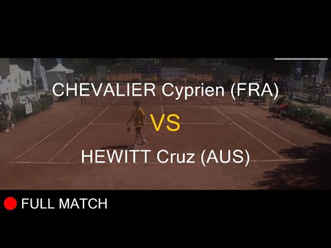 CHEVALIER Cyprien (FRA) VS HEWITT Cruz (AUS) - La Balle Mimosa 2022
