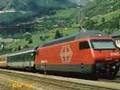 Swiss Trains on the Gotthard Line 