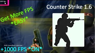 【CS 1.6】How To Get More fps  ★ +1000 FPS