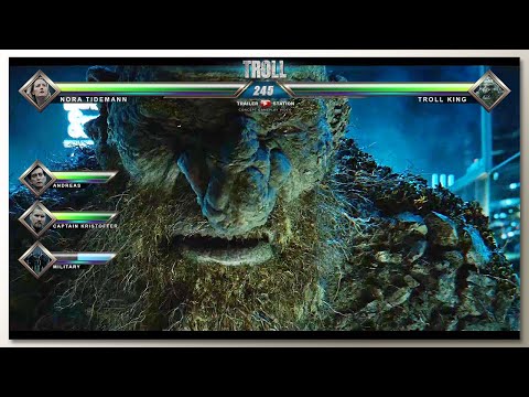 Mythology Giant vs Military Final Battle with Healthbars
