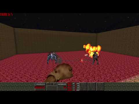 Cyberdemon VS Spider Mastermind Duo | Brutal Doom 64