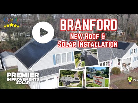 Premier Solar & New Roof Installation in Branford, CT | Stylish Upgrade!