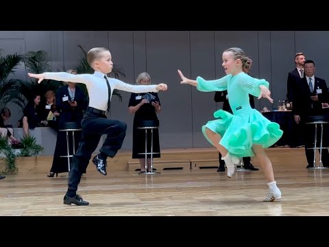 Demid Ivanov & Pauline Boucher (FRA) Juvenile 1 Latin 6 Dances [Jive] GOC 2025 / Semi-Final