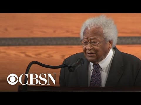 Rev. James Lawson speaks at John Lewis' funeral