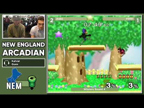 NE Melee Arcadian 10 - jhabs (Falco) vs. PERSI (Sheik) - SSBM WR4