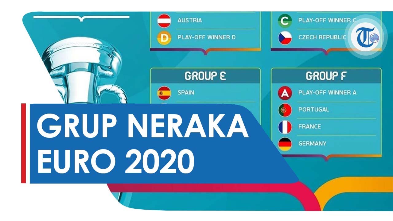 Hasil Undian Fase Grup Euro 2020, Grup F Jadi Grup Neraka ...