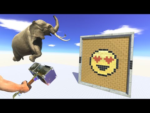 RUN and ESCAPE from the EPIC HAMMER - Animal Revolt Battle Simulator