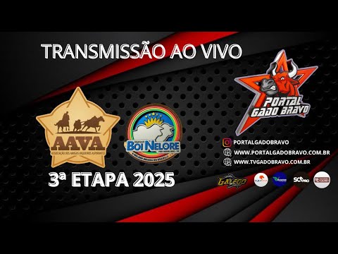 🐂VAQUEJADA AO VIVO | 3ª ETAPA AAVA | PARQUE BOI NELORE | FREI MIGUELINHO -PE