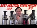 Best Vertical Single Auger Slow Juicer Comparison ...