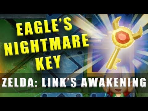 The Legend of Zelda Link's Awakening Switch Eagle's Tower Nightmare Key Boss Key location