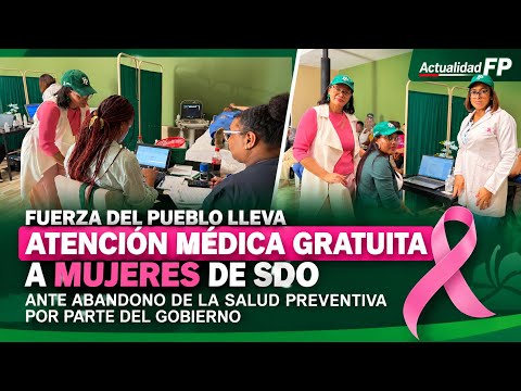 Ver video de la jornada médica gratuita de la Fuerza del Pueblo en Santo Domingo Oeste