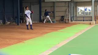 中日ドラゴンズ 沖縄北谷キャンプ 2020年2月9日 吉見・岡田ブルペン投球③　※ブルペン捕手との会話がよく聞こえます！