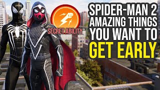 Amazing Things You Want To Get Early In Spider Man 2 PS5 (Spider Man 2 PS5 Tips And Tricks)