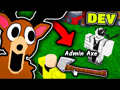 DEVELOPER Gave Me *ADMIN AXE* in 99 Nights!