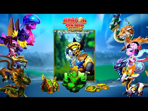 New Divine Event!! With Odin Dragon | A Stroll About Midgarden | DML | GamerzPlanet_0113  #odin