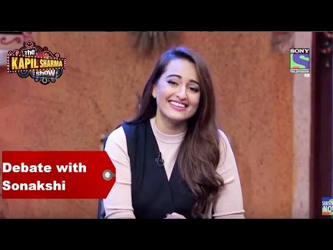 The Kapil Sharma Show - Debate with Akira Sonakshi Sinha
