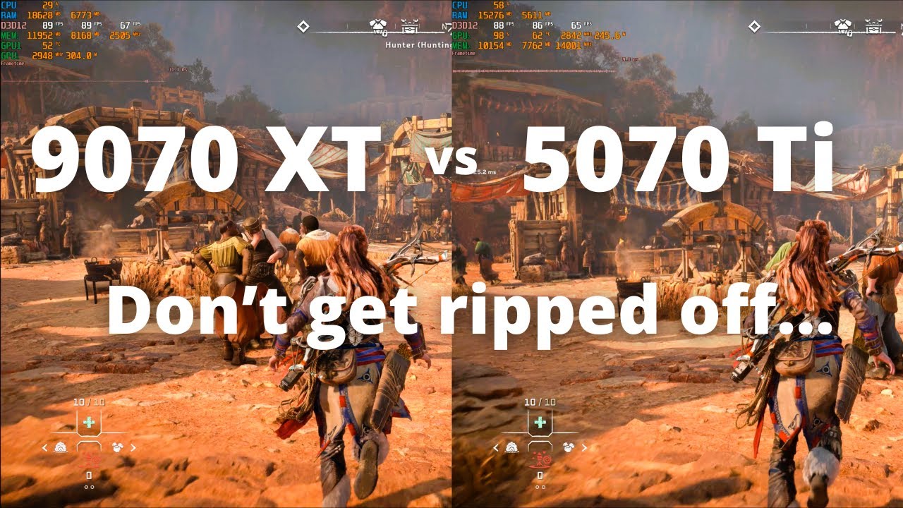 RX 9070 XT vs RTX 5070 Ti- The Ultimate Comparison!!! (Early Access while I make timestamps, etc)